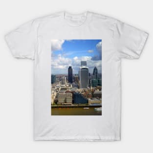 London City Skyline Cityscape England T-Shirt
